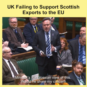 Scottish Exports Suffering From UK Neglect